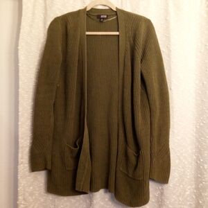 a.n.a Olive Green 90s Style Cardigan Size X-Small